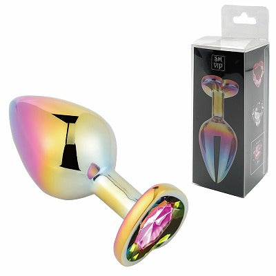 Sm-Vip Multicolor Heart Plug Rainbow M