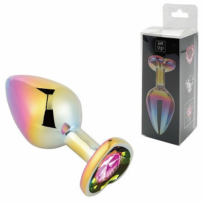 Sm-Vip Multicolor Heart Plug Rainbow L