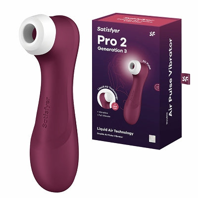 Satisfyer Pro 2 G3 Wine Red