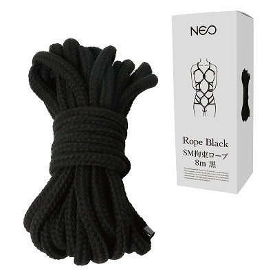 Neo Sm Restraint Rope Made In Japan (Black) 8M