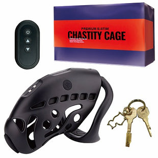 Premium E-Stim Chastity Cage