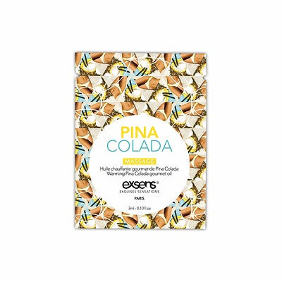 Exsens Massage Oil Pina Colada Pillow