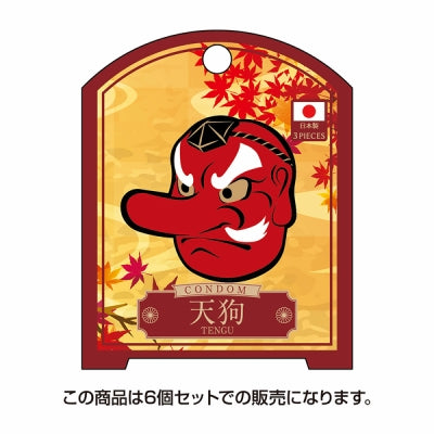 Japan's Condom Tengu 6 Piece Set