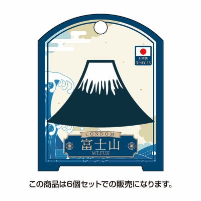 Nippon Condom Mount Fuji 6 Piece Set