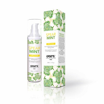 Exsens Organic Gourmet Massage Oil Spearmint