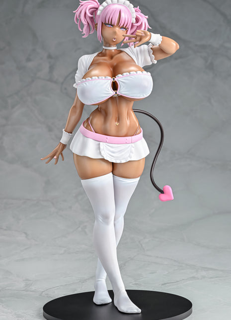 Q-six Kuro Gal Maid Inma Cocoa Pink ver. 1/6 Figure (PREORDER)