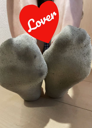 [Premium Used] Worn continuously 💓 Smelly socks for running 💓