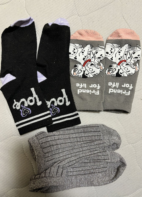 [Premium Used] Super Value 3-Pair Set Stinky Socks