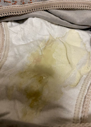 [Premium Used] Worn for two days. Just taken off. Cotton slimy and smelly dirty panties.