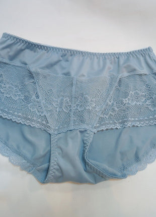 [Premium Used] Blue sturdy fabric panties