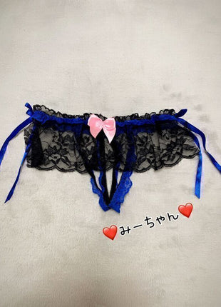 [Premium Used] Before shipping, a daring panty ♡ Face showing, revealing image present ♡