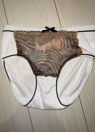 [Premium Used] Zebra-patterned panties 🤍