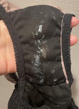 [Premium Used] Melting Black Panties