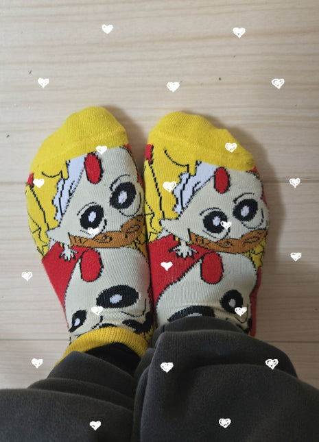 [Premium Used] Beloved Character Socks 2-Piece Set