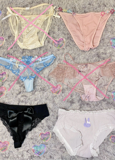 [Premium Used] 1-day wearable panties available in 13 designs.