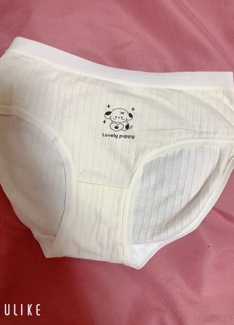 [Premium Used] Worn for two days♪ petit cotton panties.