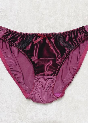 [Premium Used] Velour fabric panties.