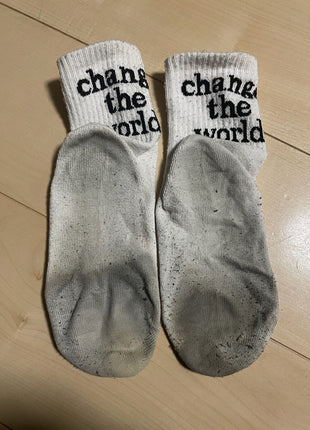 [Premium Used] Unwashed, consecutively worn running socks.