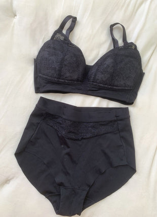 [Premium Used] Seamless Bra and Panties Set