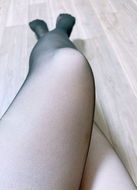 [Premium Used] Worn for 2 days❣️ Black stockings 💗