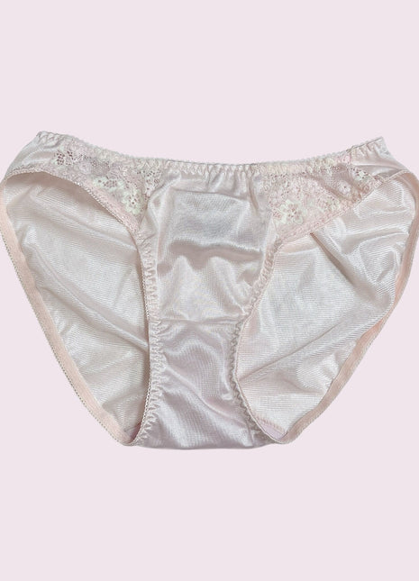 [Premium Used] Pastel pink satin pants♡