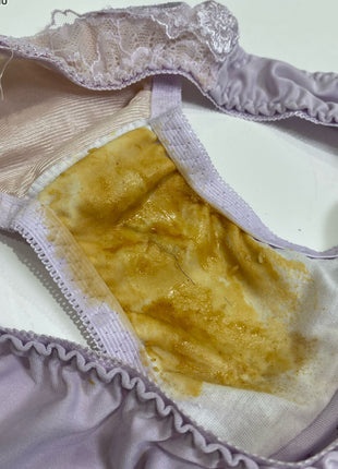 [Premium Used] Real Girl Messy Panties