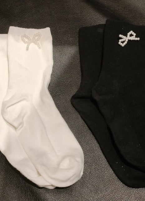 [Premium Used] Girly Socks 4-Pair Set