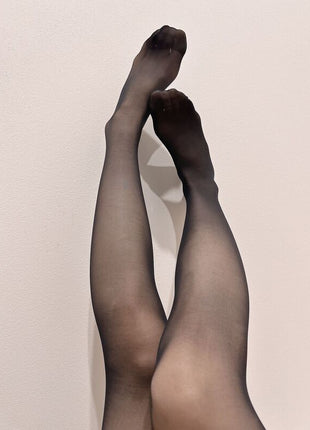 [Premium Used] It is the season for black pantyhose.