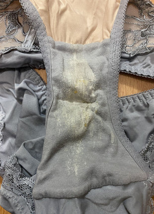 [Premium Used] Crotch image available! Adult panties.