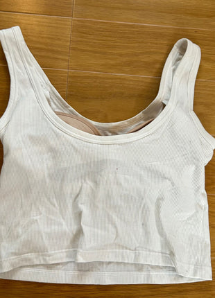 [Premium Used] Soft and worn-out tank top used for hot yoga.