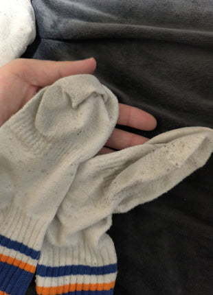 [Premium Used] A set of three pairs of socks worn by a married woman for six months.