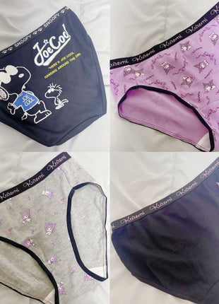 [Premium Used] Wear for one day or includes one time option. Choose a cute character-themed cotton panty.