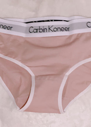 [Premium Used] Rare listing! Calvin Klein light pink cotton panties worn for one day.