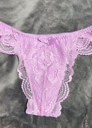 [Premium Used] Emefeel, purple and pink T-back