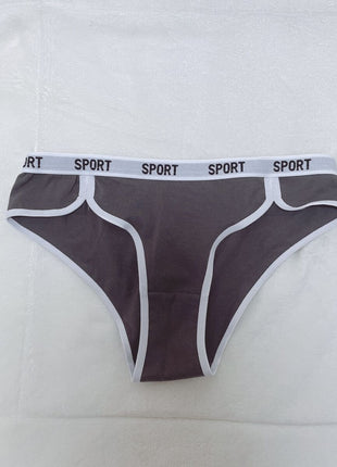 [Premium Used] Gray sporty panties ♥