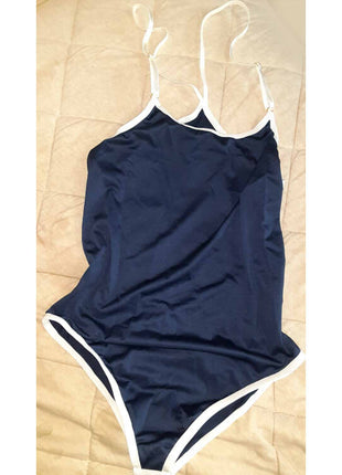 [Premium Used] Valentine SAIL School Swimsuit Tight Leotard OP Plus Lots of Extras