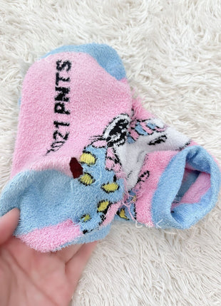 [Premium Used] Hole-punched fluffy socks💕