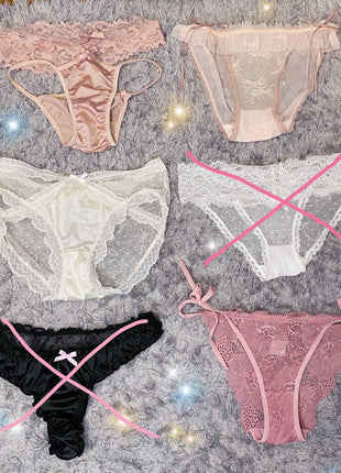 [Premium Used] 1-day wearable panties available in 13 designs.