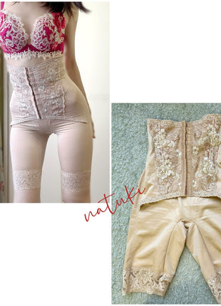 [Premium Used] For many years, long-time favorite. Intense glossy adhesion. Beautiful waist keep. Extra long girdle.