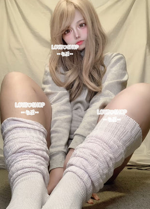 [Premium Used] Impulsive Bargain Listing: Over-the-knee socks worn for four days, super cute yet very smelly.